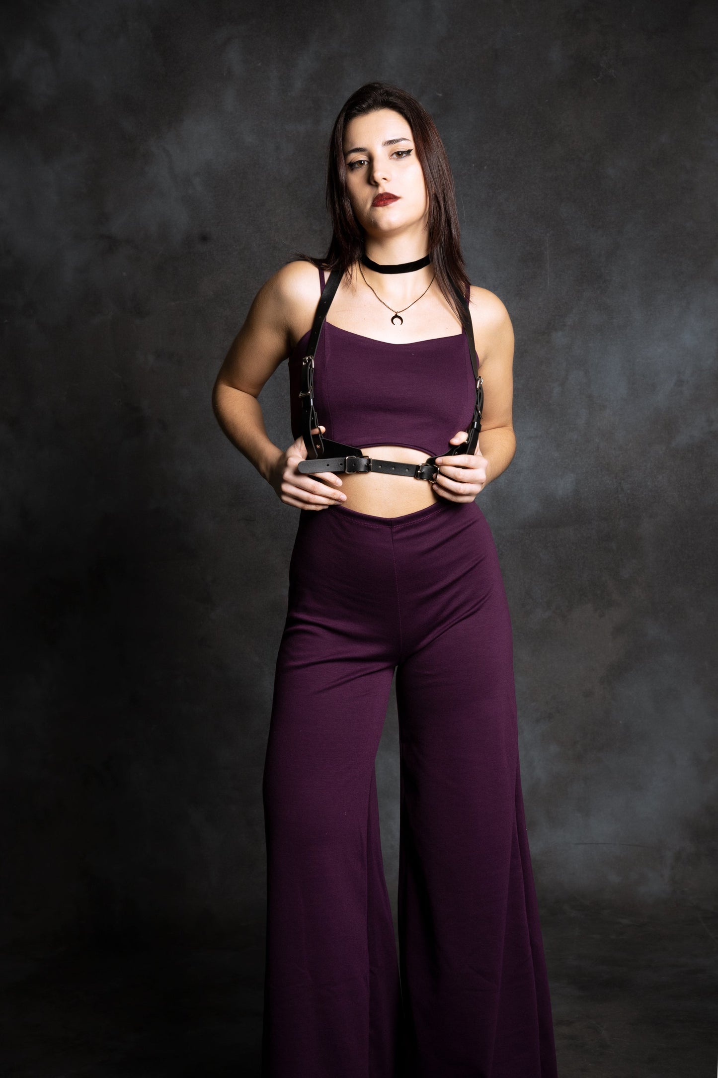 SET - GEMEINSAM KAUFEN UND SPAREN - Weit geschnittenes Jumpsuit + Bio-Baumwoll Shrug