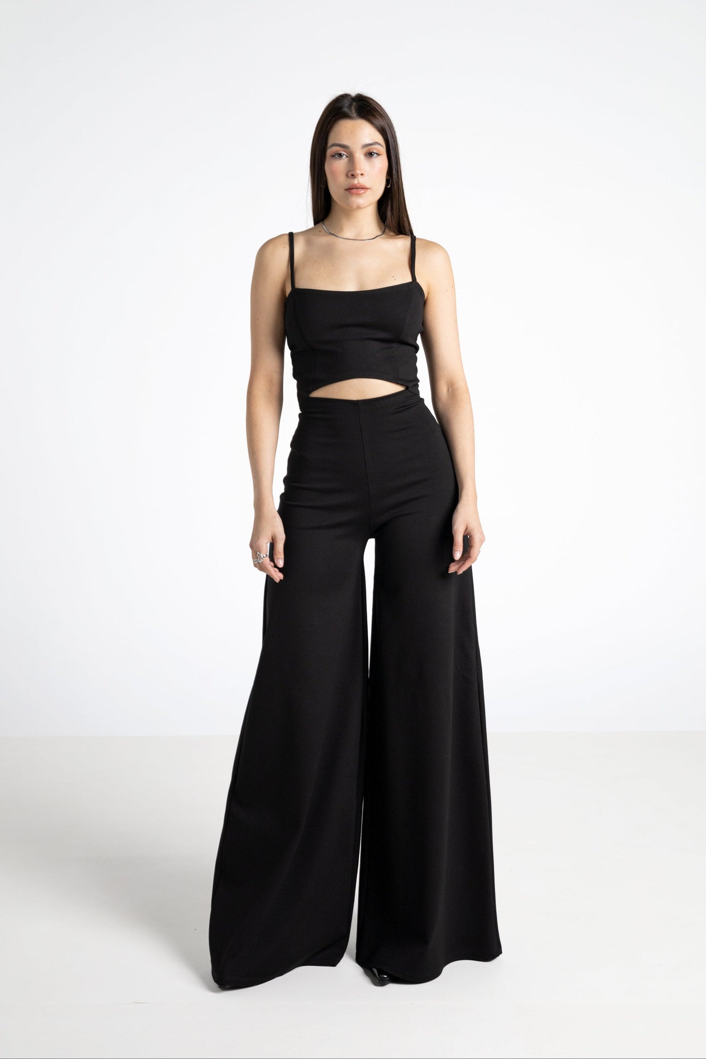 SET - GEMEINSAM KAUFEN UND SPAREN - Weit geschnittenes Jumpsuit + Bio-Baumwoll Shrug