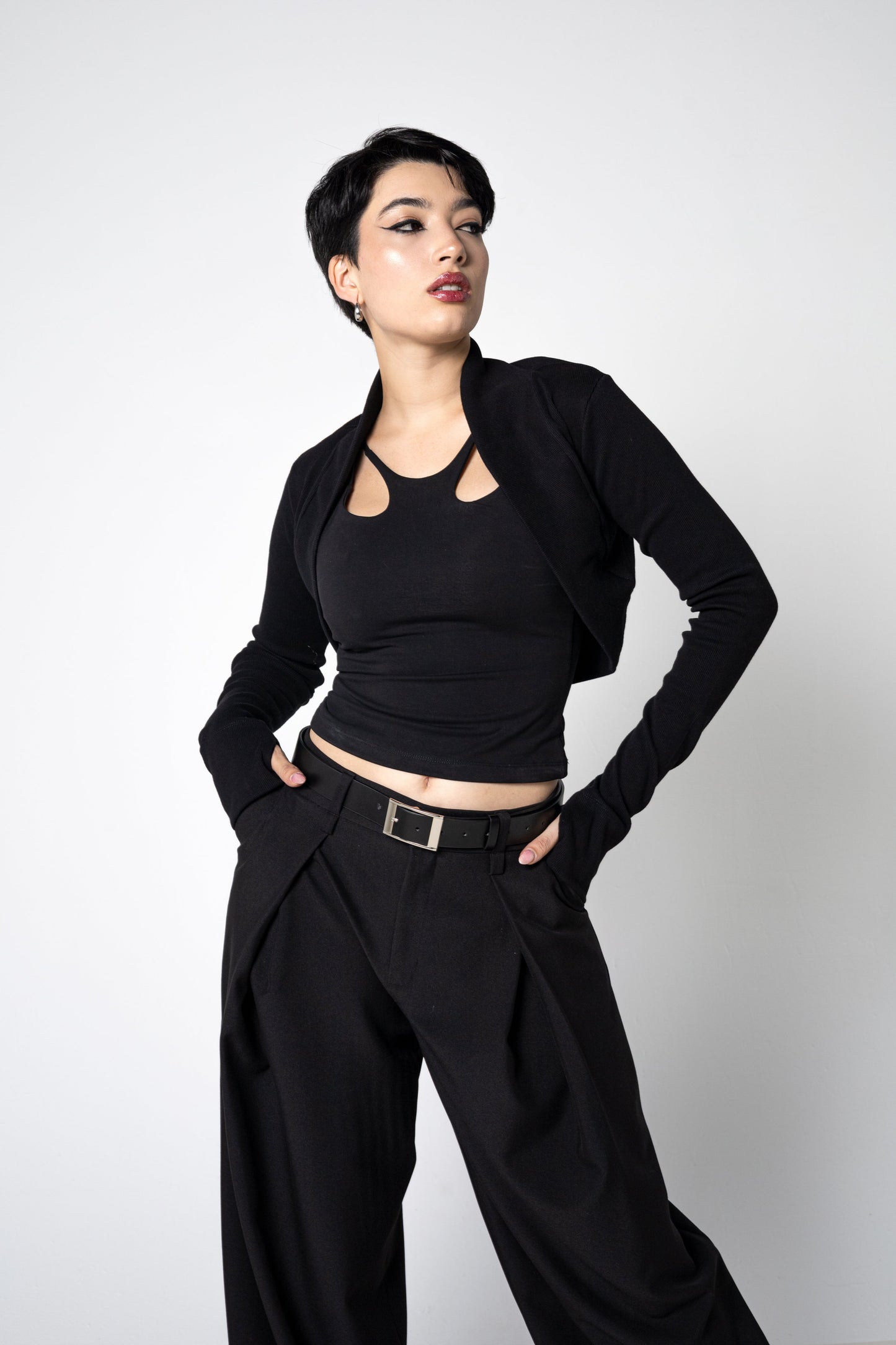 MIA Top – Bio-Baumwolle Cut-Out Träger Tank