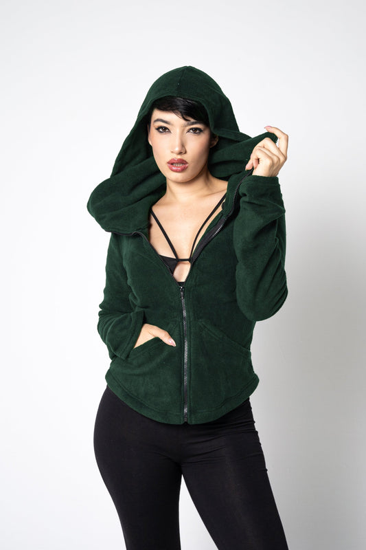 Gesichtsmasken-Zip-Hoodie